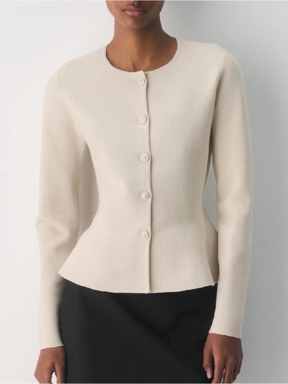 Aritzia Epitome sweater matte pearl
